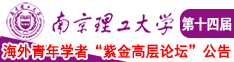 日少妇逼逼南京理工大学第十四届海外青年学者紫金论坛诚邀海内外英才！